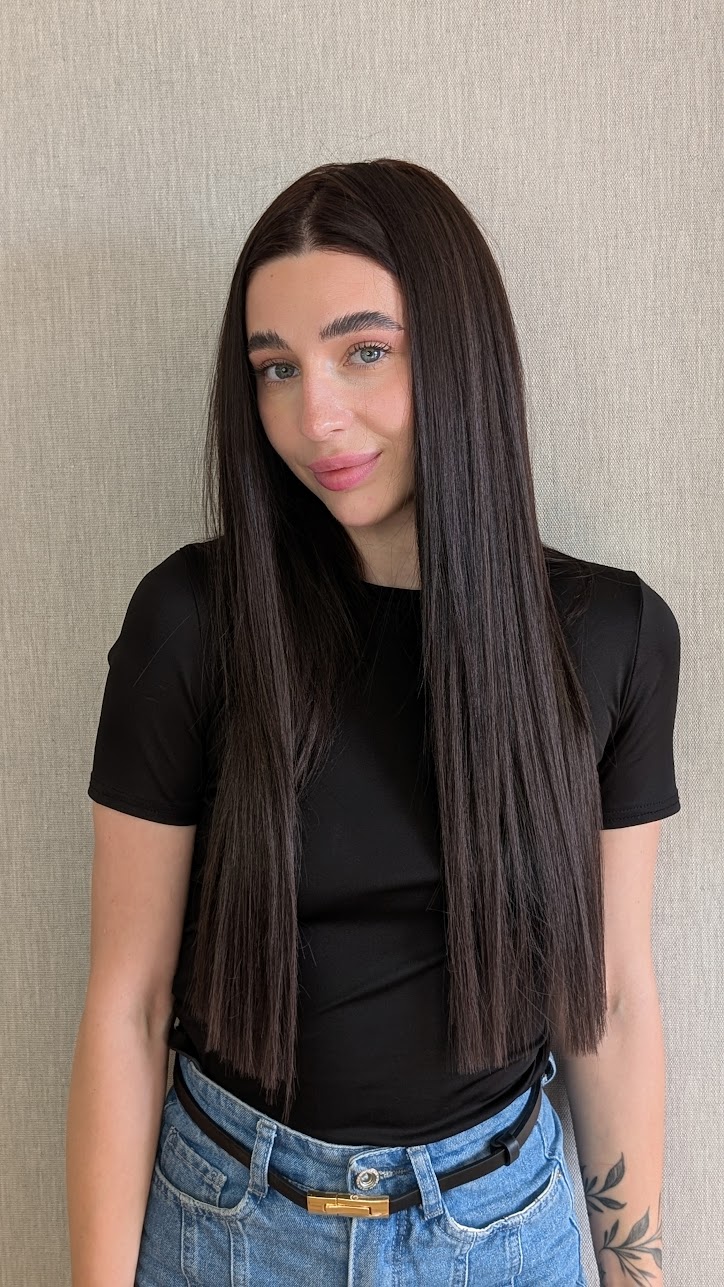 Нарощення біо волосся - Після